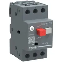 Автомат захисту двигуна Schneider Electric GZ1E10 GZ1E 4-6.3A Автомат захисту двигуна Schneider Electric GZ1E10 GZ1E 4-6.3A