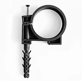 Обойма для труб і кабелю d=18-20мм чорна СКІМ ( С0800014 )