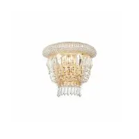 Бра, настінний світильник Ideal Lux Dubai ap2 ottone 201023 Бра, настінний світильник Ideal Lux Dubai ap2 ottone 201023