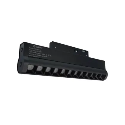 Магнитный трековый светильник Oledim 7771611 OL225A LED 1x12W 3000K/4000K/6000K 62Lm IP20 чорний Магнитный трековый светильник Oledim 7771611 OL225A LED 1x12W 3000K/4000K/6000K 62Lm IP20 чорний