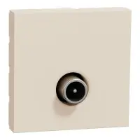 Одинарная TV розетка Schneider Electric NU346244 2М (бежевая)