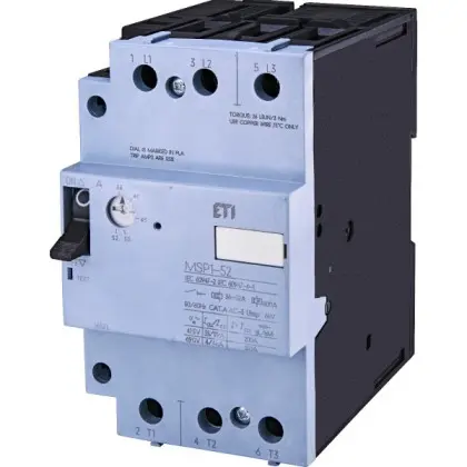 Автомат защиты двигателя ETI 004646630 MSP1-52 (22 kW 36-52A)