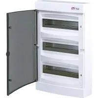 Зовнішній модульний щит ETI 001101004 ECT 36PT 36 М з прозорими дверцятами
