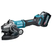 Аккумуляторная угловая шлифмашина Makita GA038GT201 XGT 40В 230мм с аккумуляторами BL4050Fx2,DC40RA