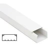 Короб із напрямними In-Liner, 120x40, довжина 2м, колір білий, DKC