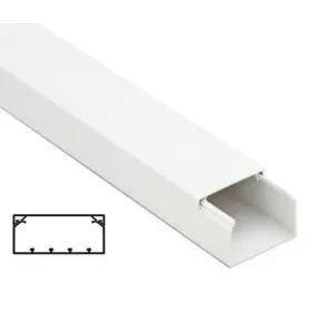 Короб із напрямними In-Liner, 120x40, довжина 2м, колір білий, DKC