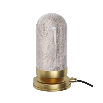 Настольная лампа Pikart 31434-1 Subway Stone G9 1x15W IP20 латунная Настольная лампа Pikart 31434-1 Subway Stone G9 1x15W IP20 латунная