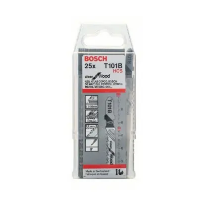 Лобзиковые пилки Bosch T101BR (25шт)