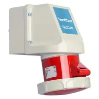 Трехфазный разъем с крышкой WALTHER WL139 (3P+N+E) 32А 380V IP67