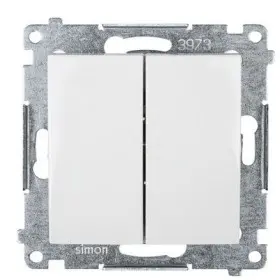 Двухкнопочный выключатель Kontakt Simon Simon 54 Premium DW5.01/11 (белый)