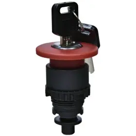 Кнопка-модуль грибок ETI NSE-PBM-R-K с ключом красная (4774023)