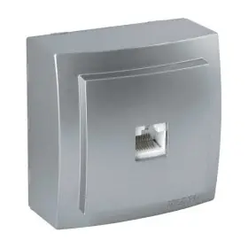 Розетка Nilson Themis срібло комп'ютерна CAT5e ( 26131044 )