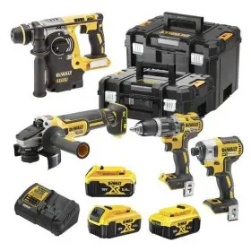 Набір з чотирьох безщіткових елекроінструментів DeWALT DCK422P3T XR Li-lon 18В 3х5Аг