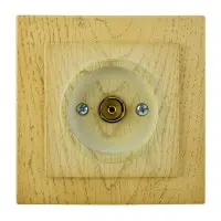 Розетка Nilson Touran клен TV ( 24281029 )