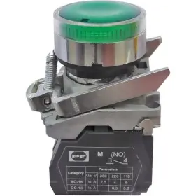 Кнопка Promfactor FP4-BW3361230 1NO зеленая (FP4-BW3361230)