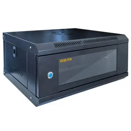 Серверный шкаф с полкой GEAR GWMSN-4U-600-600 4U 600x600мм Серверный шкаф с полкой GEAR GWMSN-4U-600-600 4U 600x600мм