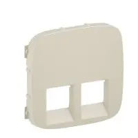Панель розетки RJ11+RJ45 Legrand Valena Allure слонова кістка Панель розетки RJ11+RJ45 Legrand Valena Allure слонова кістка