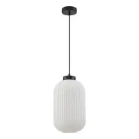 Підвісний світильник, люстра Italux PND-52636-1-BK Lindo E27 1x40W IP20 чорний