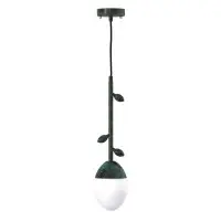 Підвісний світильник, люстра Pikart 35344-2 Burgeon 5 E14 1x60W IP20 бірюзовий