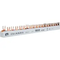 Шина живлення ETI IZ 16/L1NL2NL3N/54 16мм² 3P+N Fork 54 модулів 1м (2921217) Шина живлення ETI IZ 16/L1NL2NL3N/54 16мм² 3P+N Fork 54 модулів 1м (2921217)