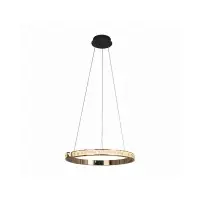 Підвісний світильник, люстра Zuma Line MD4996-1-3GBD Muriel Led 1x60W 3000K 7100Lm IP20 Золотий