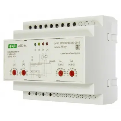 Автомат защиты двигателя F&F AZD-02 3х220/400В Автомат защиты двигателя F&F AZD-02 3х220/400В