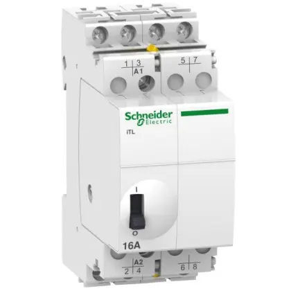 Импульсное реле Schneider Electric A9C30114 iTL 16A 4НО 24В АC 12В/DC Импульсное реле Schneider Electric A9C30114 iTL 16A 4НО 24В АC 12В/DC