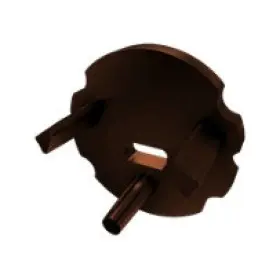 Заглушка Lumines для типу MICO з отвором сталь