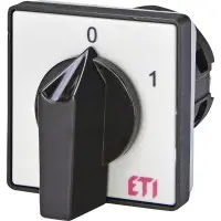 Кулачковий перемикач ETI 004773011 CS 32 91 U (2p "0-1" 32A) Кулачковий перемикач ETI 004773011 CS 32 91 U (2p "0-1" 32A)