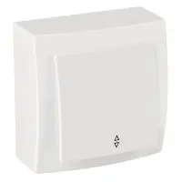 Вимикач Nilson Themis білий 1кл прохідний ( 26111007 )