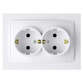 Розетка Nilson Thor біла 2-на з заземленням ( 27111025 )