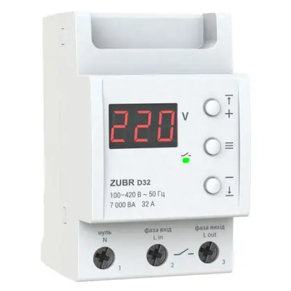 Реле напряжения ZUBR D32