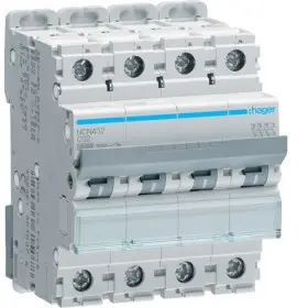 Вводный автомат NCN432 (4р,С,32А) Hager