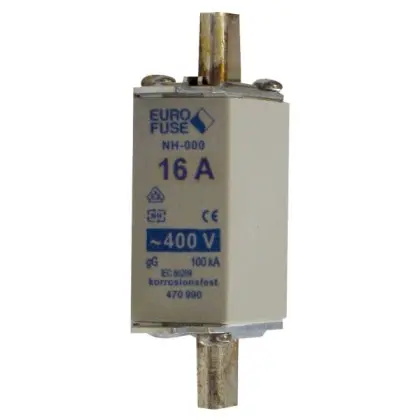 Плавка вставка Schrack ISP00016 NH 16A размер 000+00 Плавка вставка Schrack ISP00016 NH 16A размер 000+00