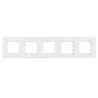Рамка Nilson Selene біла 5-на ( 23110095 )