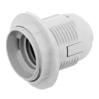 Пластиковый люстровый патрон Elcor (170206) Е27