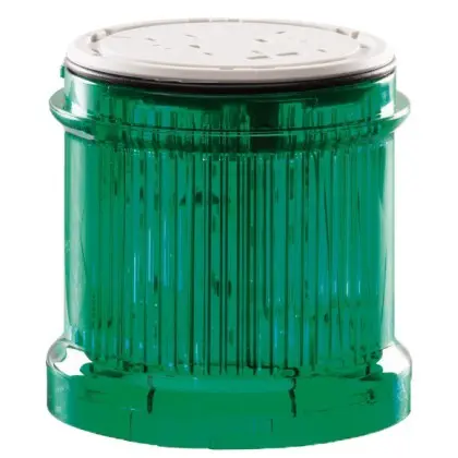 Зелёный проблесковый модуль сигнальной колонны Eaton SL7-BL24-G 24В Ø70мм