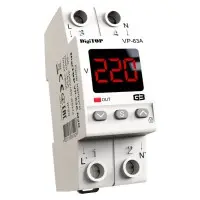 Реле напряжения DigiTOP VP-63A M2R (красный индикатор) Реле напряжения DigiTOP VP-63A M2R (красный индикатор)