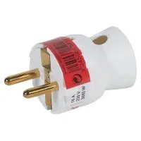Електрична вилка Legrand 2К+З 16А