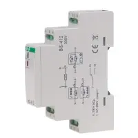 Бістабільне реле F&F BIS-412M-LED 165-265В AC 16А (захист від пускового струму)