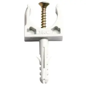 Забивной держатель с защелкой и дюбелем DKC 51332 Ø32мм