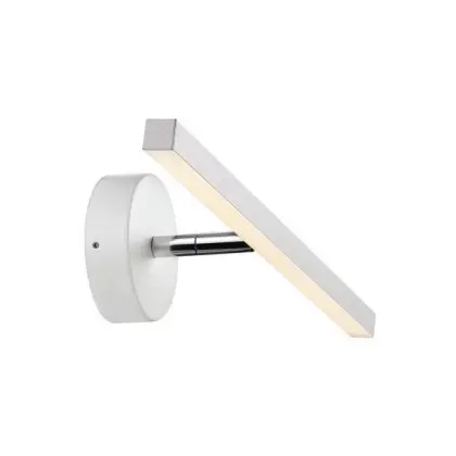 Світильник підсвітка для дзеркала Nordlux 2510501001 Ip LED 1x5W 3000K 340Lm IP44 білий Світильник підсвітка для дзеркала Nordlux 2510501001 Ip LED 1x5W 3000K 340Lm IP44 білий
