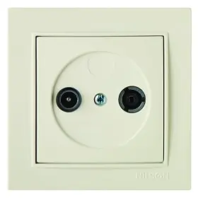 Розетка Nilson Thor кремовая TV-SAT конечная ( 27121037 )