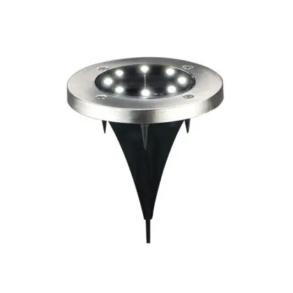 Уличный светильник на солнечной батарее Goldlux 330246 Solly LED 6500K IP44 серебристый Уличный светильник на солнечной батарее Goldlux 330246 Solly LED 6500K IP44 серебристый