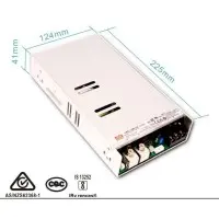 Блок живлення Mean Well 1104W DC12V IP20 (LRS-1200-12)