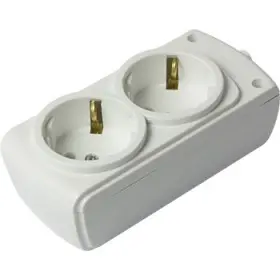 Двухместная колодка E.Next e.t.es.2.z с заземлением (s042100)