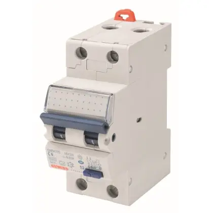 Диференціальний автомат GEWISS COMPACT RCBO 1P+N C6 6kA AC/0.03 2M (GW94105) Диференціальний автомат GEWISS COMPACT RCBO 1P+N C6 6kA AC/0.03 2M (GW94105)