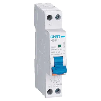 Дифавтомат Chint NB2LE 1P+N C6 30мА AC 6кА (689000) Дифавтомат Chint NB2LE 1P+N C6 30мА AC 6кА (689000)