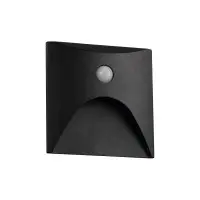 Светильник для подсветки лестницы/коридора Kanlux 39130 Exin LED 1x2.5W 3000K 50Lm IP65 черный Светильник для подсветки лестницы/коридора Kanlux 39130 Exin LED 1x2.5W 3000K 50Lm IP65 черный