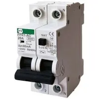 Реле захисного відключення Promfactor FPR1-AC 20А/0,03A 2P АС 6kA Реле захисного відключення Promfactor FPR1-AC 20А/0,03A 2P АС 6kA